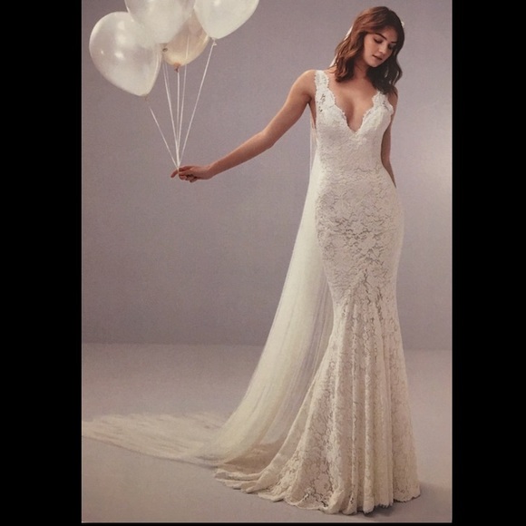 White One Barcelona Dresses & Skirts - White One Barcelona White Lace Wedding Dress